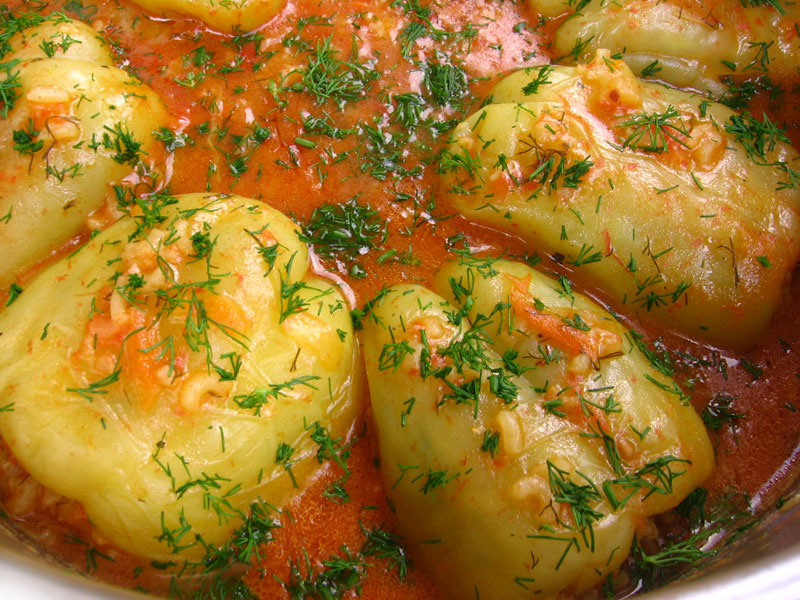 Ardei umplut cu legume