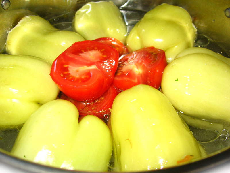Ardei umplut cu legume