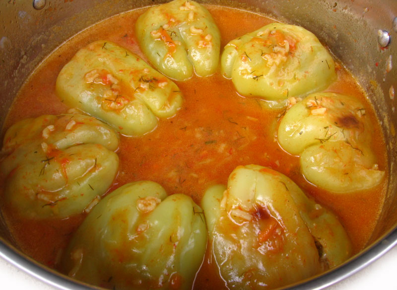 Ardei umplut cu legume