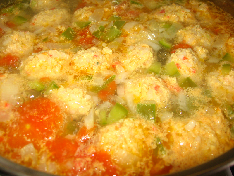 Ciorba de perisoare a la grec