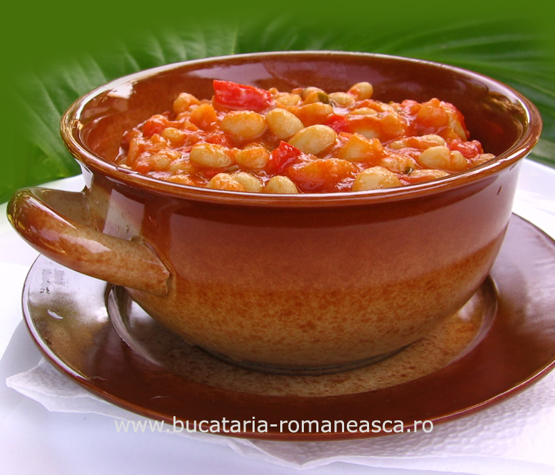 Fasole in sos de legume
