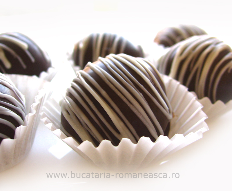 Praline cu ciocolata