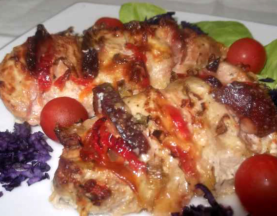 Muschiulet de porc impanat