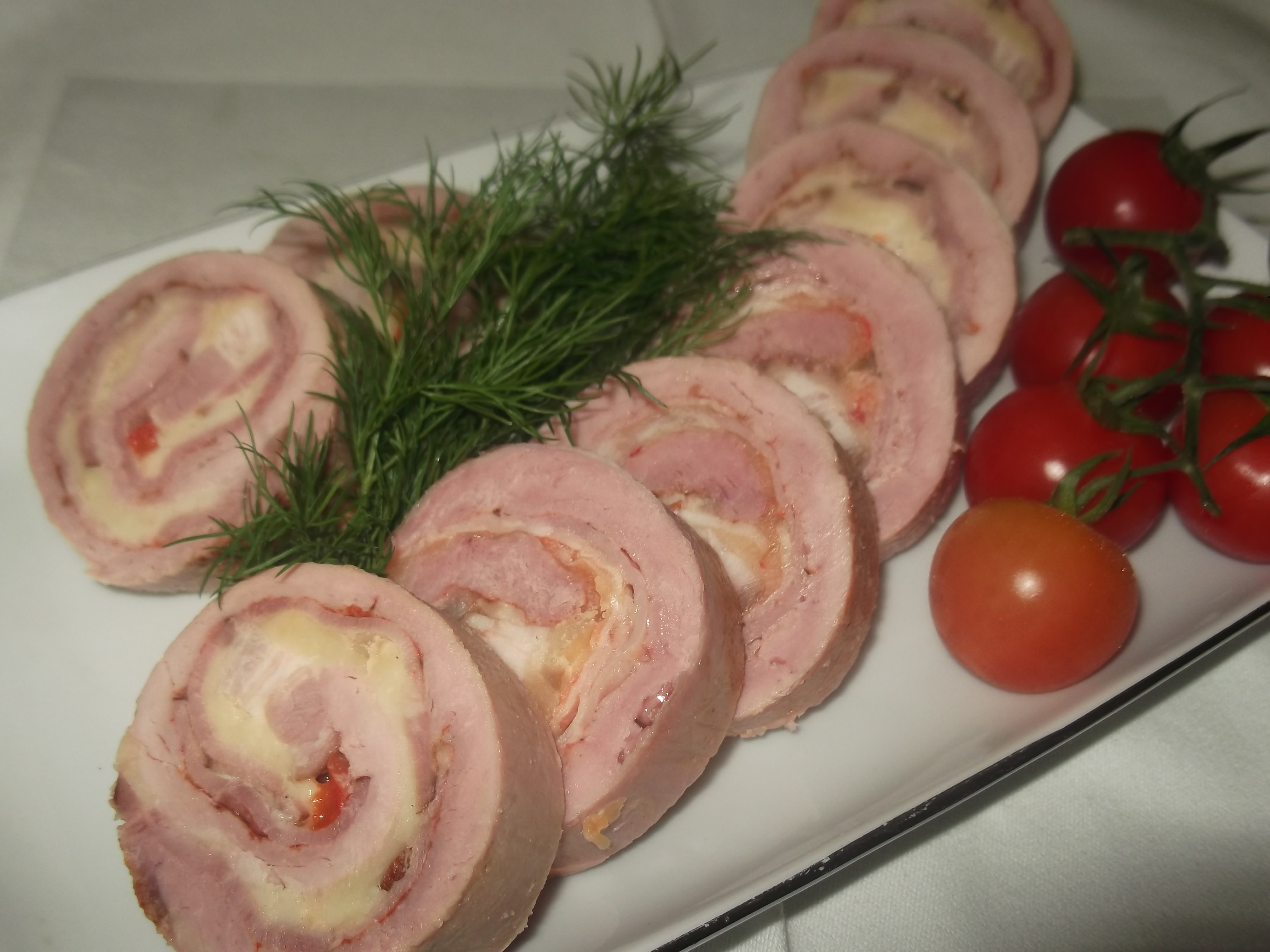 Rulada din muschi de porc