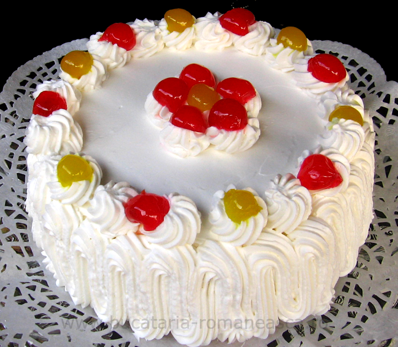Tort diplomat cu fructe