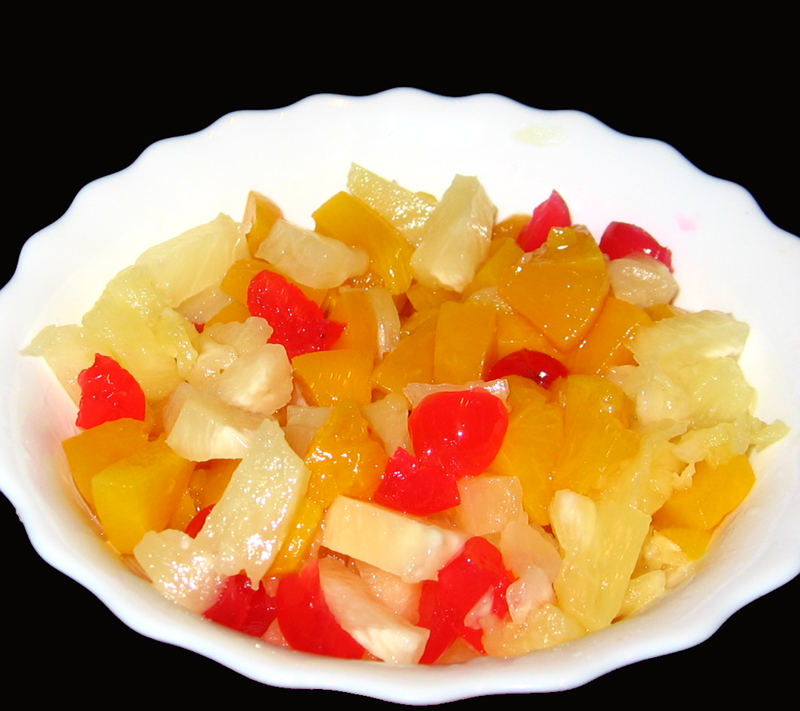 Tort diplomat cu fructe