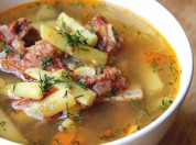 Reteta ciorba de fasole verde cu carne de porc, cele mai gustoase retete de ciorba de fasole verde cu carne de porc