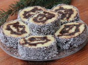rulada cu crema de ciocolata